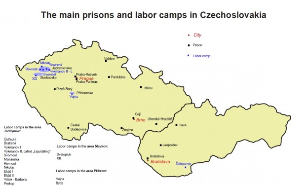 Vězení a pracovní tábory v Československu